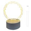 Personalized LED Lamp Acrylic Message Note Board Multipurpose Erasable USB Drawing Board Bedroom Night Light