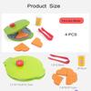 Toaster Machine Kitchen Pretend Play Toaster Cooking Model Set DIY Wooden Kitchen Toy  Toy for Kid