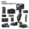K03-2 For Insta360/GoPro Action Camera Bracket Magnetic Dual Suction Cup Rotatable Camera Stand