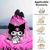 1pc, Sanrio Cute Skull Character Home Decorative Blanket: Perfect Gift for Bedroom, Living Room, Travel, Camping, Car, Beach, Office Nap, Ideal Sofa T