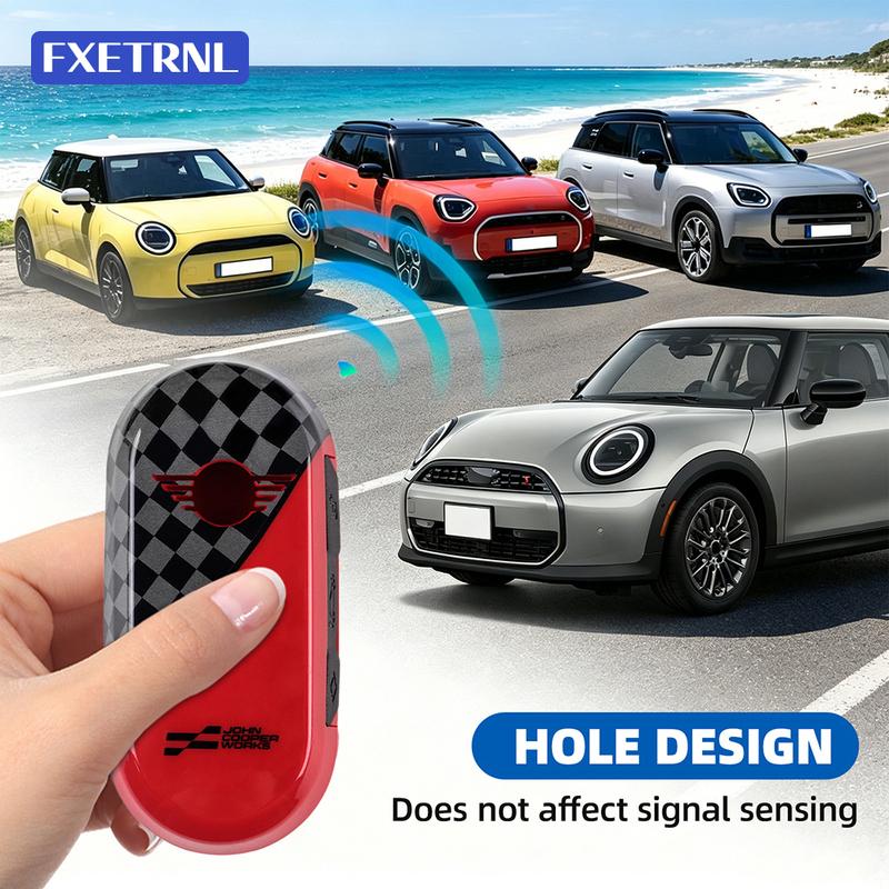 Für Mini J01 J05 U25 F65 F66 F67 Automobil Schlüsselschale Abdeckung Schutz Hülle Schlüsselanhänger Kunststoffmaterial ABS Zubehör