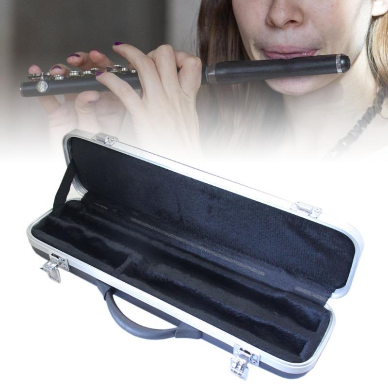 Plastic Flute Bag Portable 16 Hole Flute Carrying Bag Dustproof Flute Case Handbag Musical Instrument Accessories