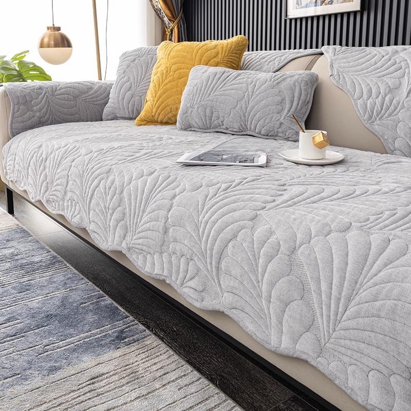 Chenille Sofa Cushion Four Seasons Universal Cover Cloth Non-Slip Advanced Sofa Cover All-Inclusive Universal Light Luxury