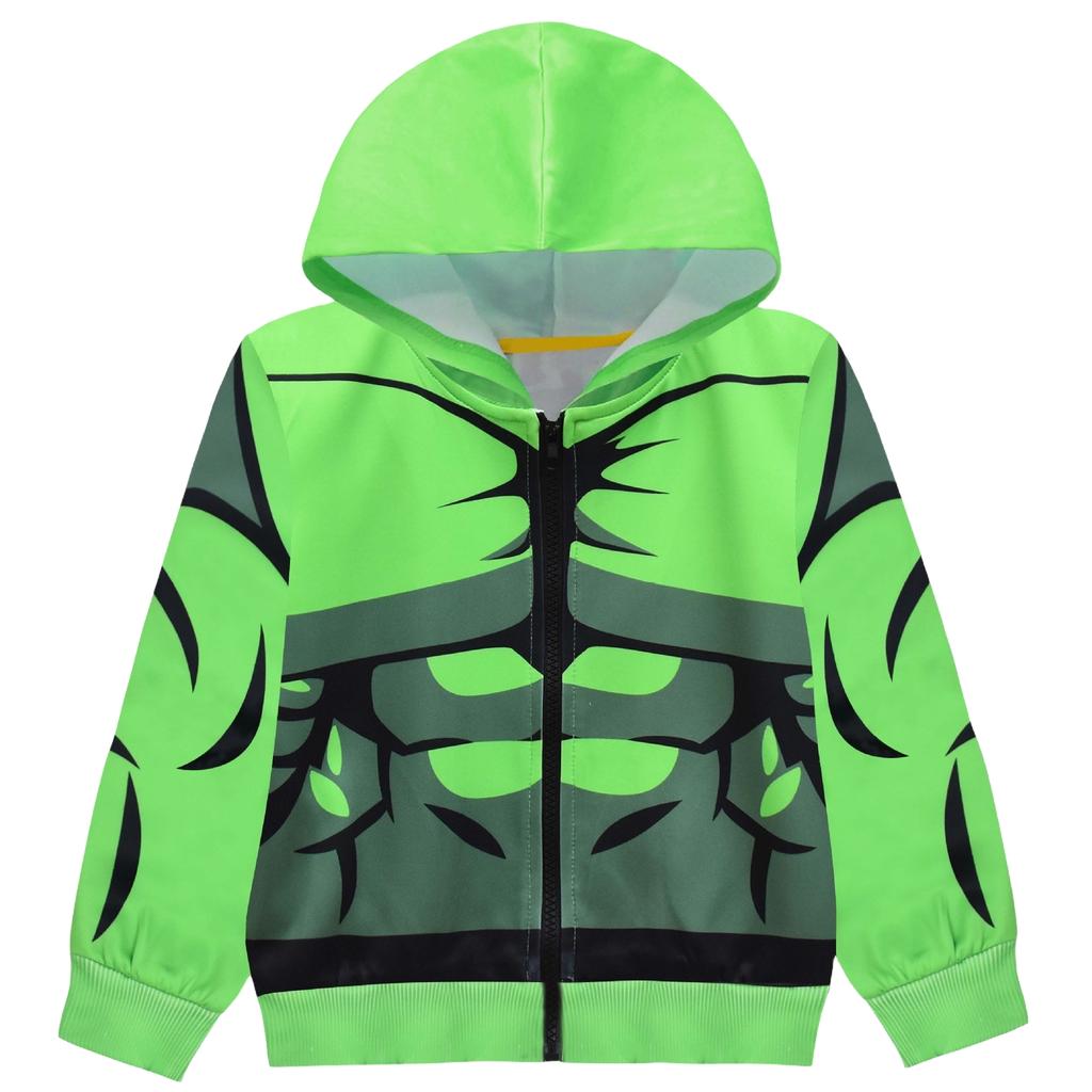Kids Zip Up Hoodie Jacket for Boys Girls Youth Casual Hooded Outerwear