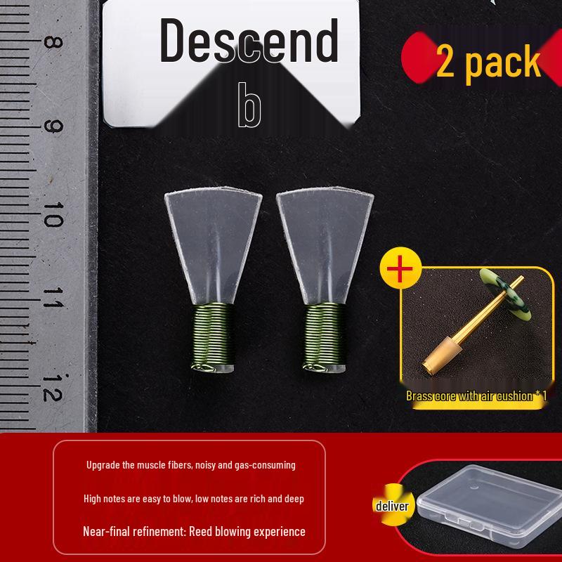 No-Cut Suona Reed: Professional Plastic Resin Large Volume Reduction Whistle Mouthpiece