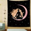 Indian girl tapestry mandala bohemian decoration lace hippie witchcraft divination custom your pattern