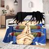 Naruto Anime Print Blanket Warm  Comfortable Flannel Blanket Suitable for Bedrooms, Sofas, Beds, Chairs, Picnics, Travel