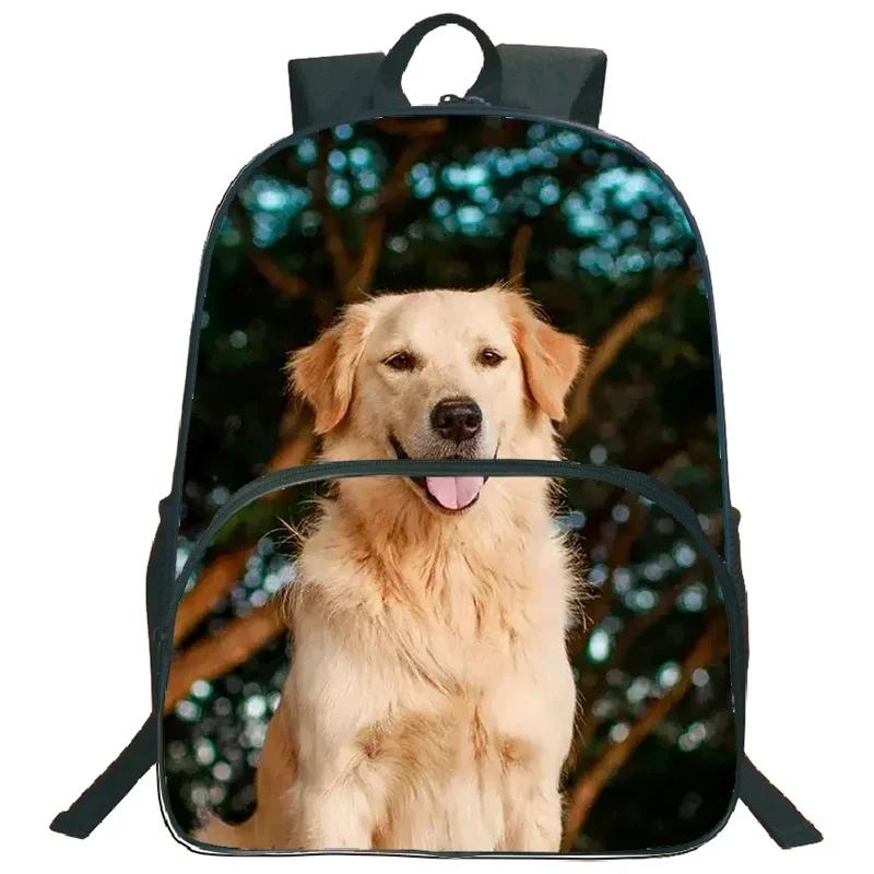 Schattige Hond Husky Hond Rugzak Voor Jongens Meisjes Kinderen Schooltas Grote Capaciteit Bulldog Rugzak voor Tiener Schooltas Corgi Boekentas