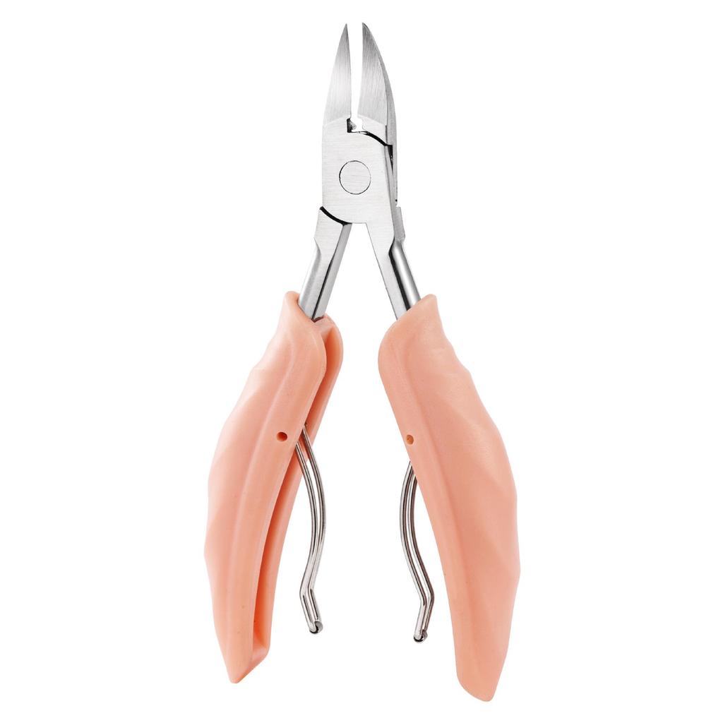 Stainless Steel Ingrown Toenail Clippers & Onychomycosis Knife with Plastic Handle