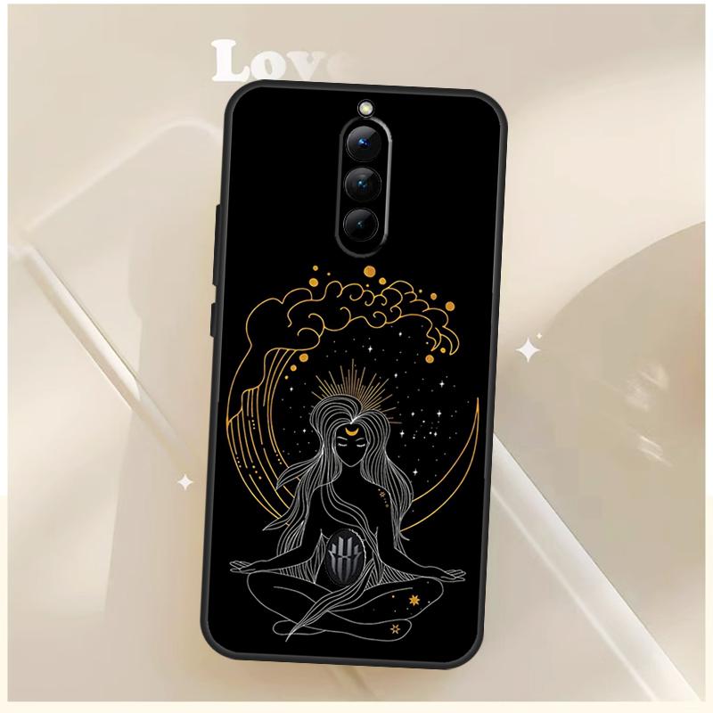 

Чехол-книжка с рисунком Полумесяца, Звезд и Солнца для ZTE Nubia Red Magic 8 9 10 Pro Plus 8S 9S Pro 6S 7S 6 7 5G 6R RedMagic 10 Air Red Magic 5G