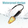 Universal Motorcycle LED 12V Long Short Turn Signal Indicator Lights Blinkers Flashers Amber Color Accessories