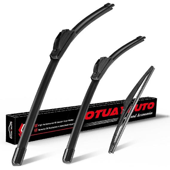 OTUAYAUTO 22"+22" Windshield Wiper Blades Replacement for Chevrolet Silverado 1500 2500 3500 1999-2006 2019-2024 Front Window Wiper Fit Factory