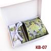 Men'S Tie Gift Box 6-Piece Set Big Flower Wedding Tie Set
