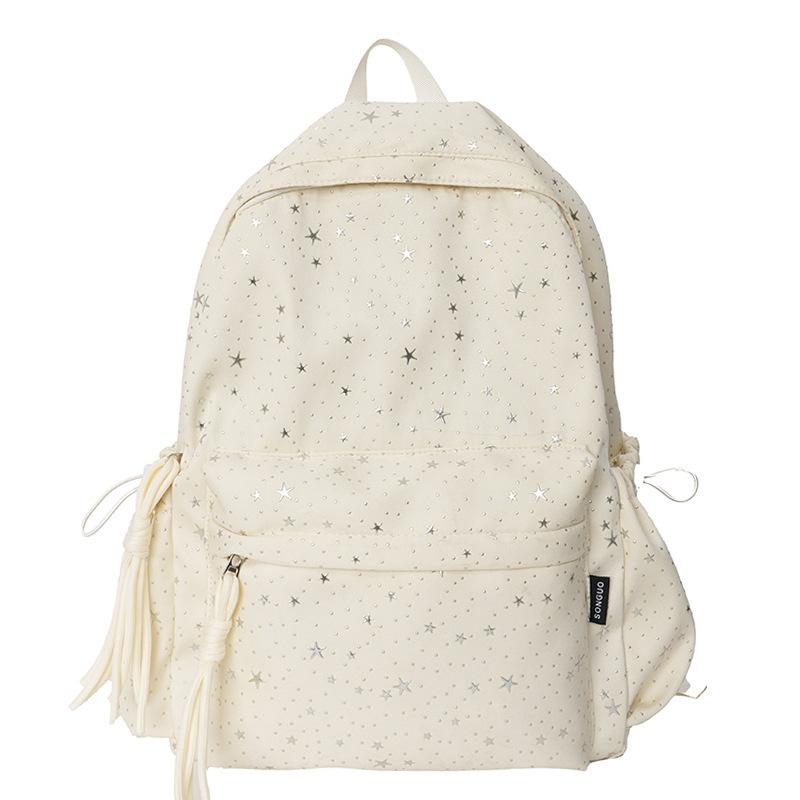 Schoolbag Schoolbag Female Junior High School Student Star Mori Backpack Ins Korean Version Niche High Value Large Capacity Lightweight Computer Bag