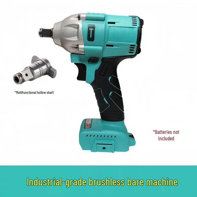 Bürstenlose elektrische Schraubenschlüssel für die Holzbearbeitung: Hohes Drehmoment Schlagbohrwerkzeug, Nur Gerät