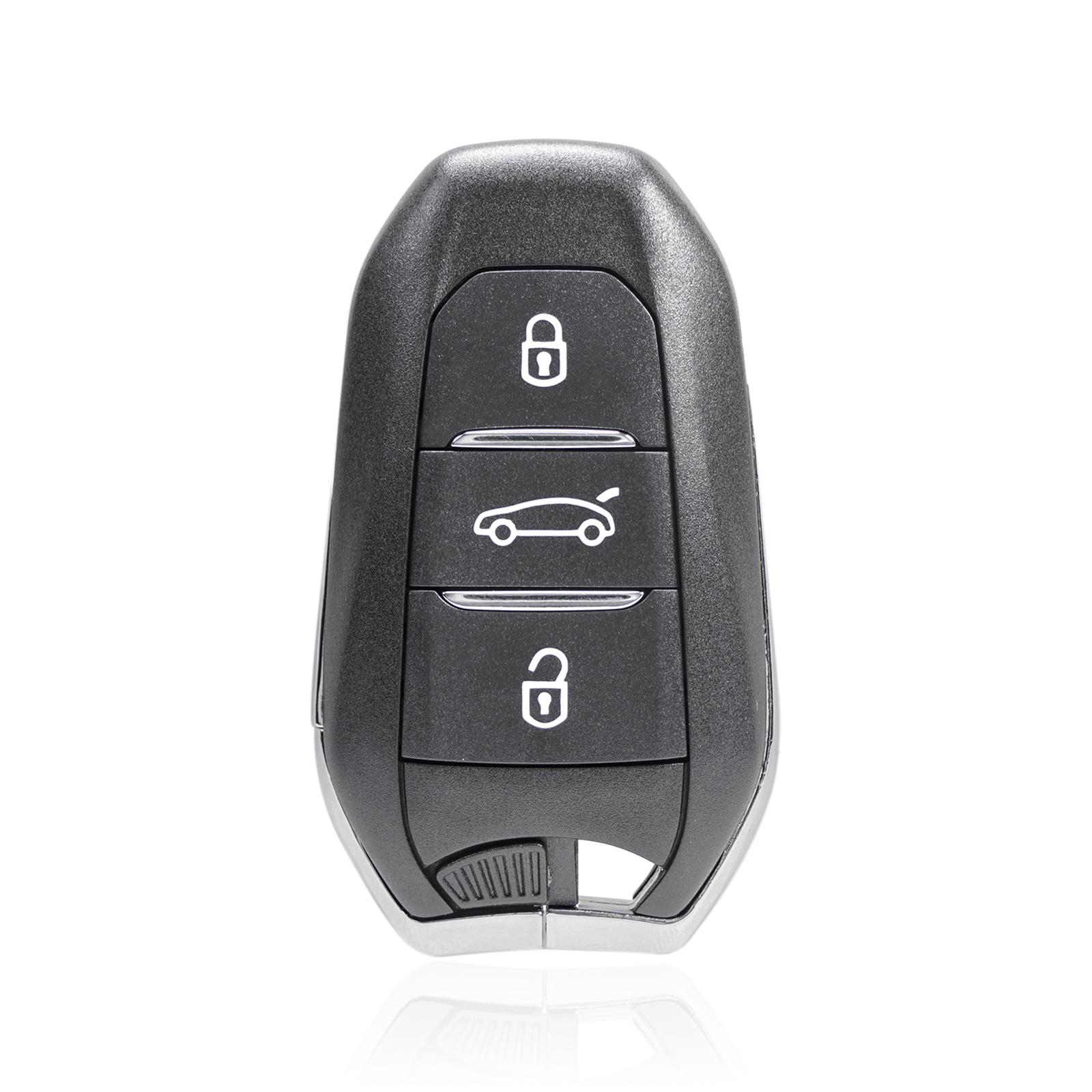 

Дистанционный ключ со смарт-картой для AirCross Picasso Cactus C-Crosser C3 C4 C5 C6 Ca с интеллектуальным чипом Hands Free/433,92 МГц/ID46. with VA2 Blade чёрный