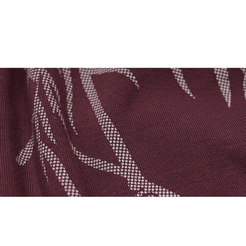 Dimanaf 2025 Autumn Pattern Printing T-shirt Black Women Short Sleeve Loose Tops Tees