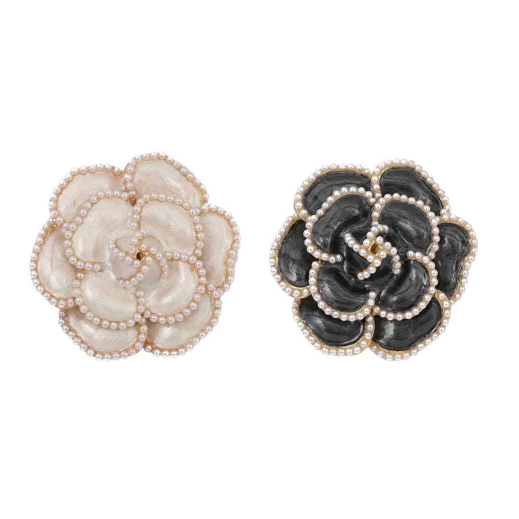 Women Flower Brooch Pin Rhinestone Decor Alloy Breastpin Decorations Jewelry Dating Party Present Jewelries Ornaments