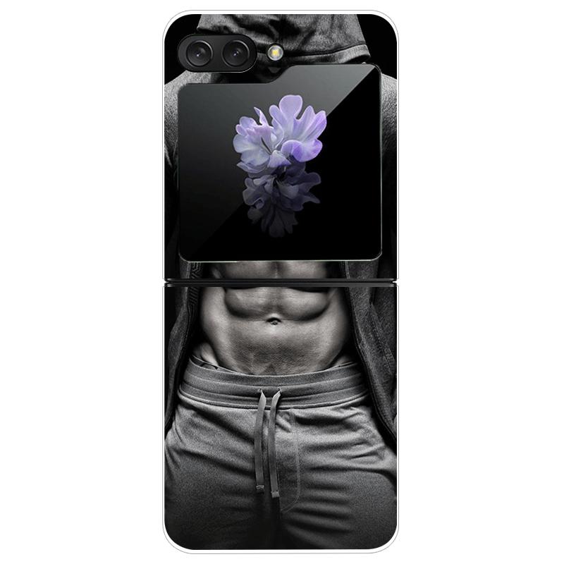 For Samsung Z Flip7 Hard Case ZFlip7 5G Transparent PC Phone Cases For Galaxy Z Flip 7 Fashion Cartoon Clear Protective Fundas