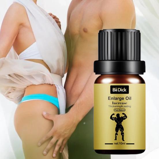 Yousheng 10ml/Bottle Enlargement Essential Oil Safe Stimulation Free Increase Libido Big Dick Penis Enlargement Oil for External Use