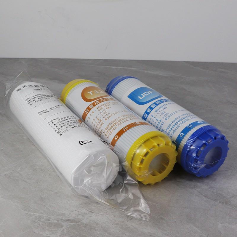 Set de filtre de purificare a apei granulare cu carbon activat de 10 inchi, diametru exterior de 6 cm, uz casnic