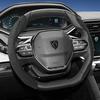 Vcxja9 Geschikt voor Peugeot Sports Suede Stuurwielhoes met Gespleten Drukknop Anti-Slip Ontwerp voor Modellen zoals 208 E-208, 2008 E-2008, 3008