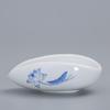 UOSO White Porcelain Tea Lotus and Scoop Set