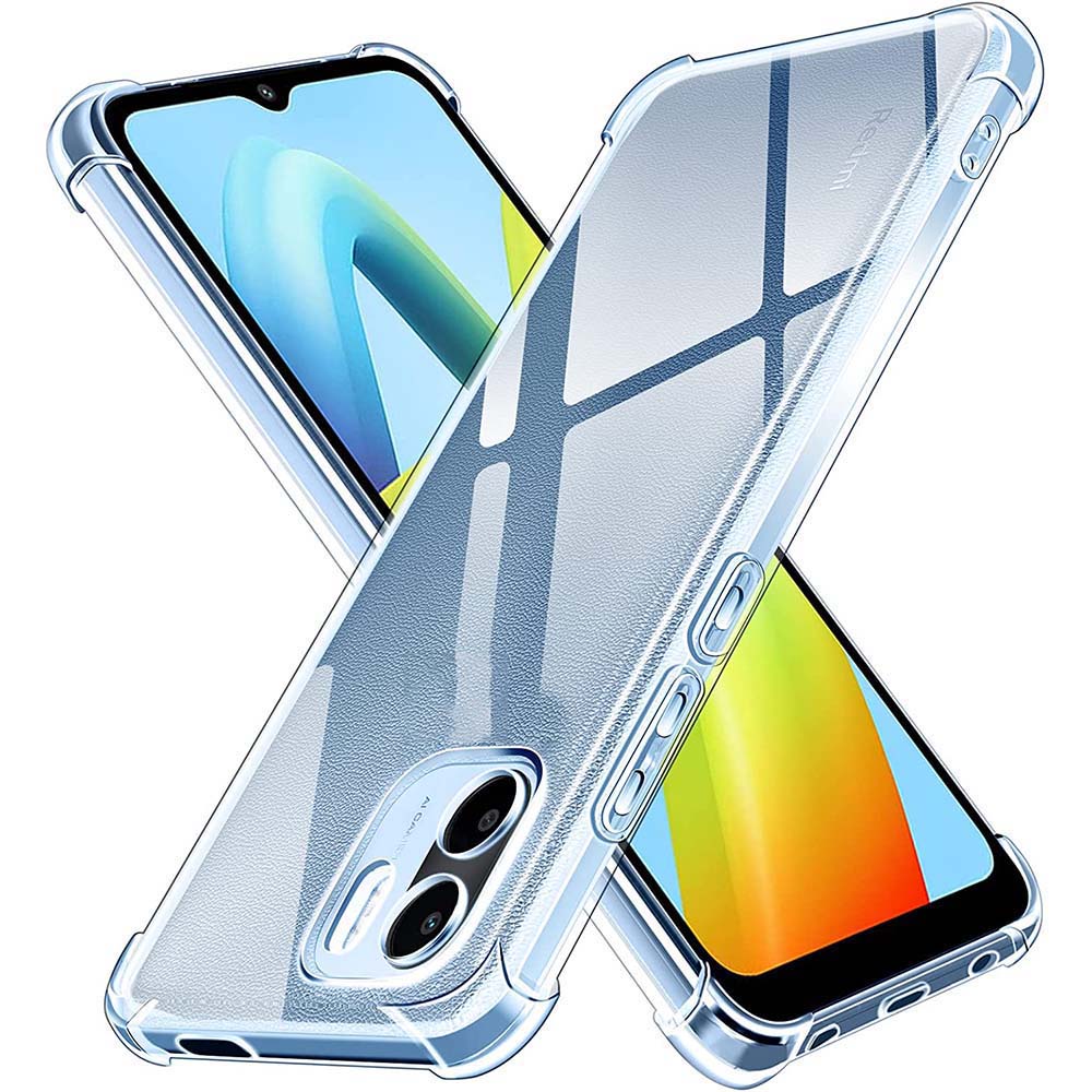 

Прозрачная подушка безопасности ARMOR, противоударный мягкий силиконовый чехол для телефона с кристаллами для Redmi A1/A1+/A2/A2+ A1 Plus RedMi A2 чистый