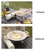 WindProofed Camp Gas Stove Outdoor Tourist Stove Strong Fire Heaters Tourism Cooker Emergencies Cooking Equipment