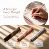 4Pcs Retractable Gel Pen 0.5mm Black Ink Journaling Pen Fragrance Ballpoint Pen  Adult