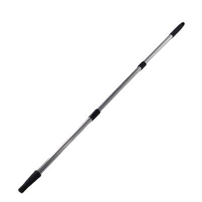 Förlängningsstång för målarroller Rostfritt stål 13,1FT 10-delad avtagbar stång med konisk adapter för målar- och rengöringsverktyg