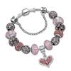 Wish crystal full diamond love pendant bracelet bracelet simple personality explosion