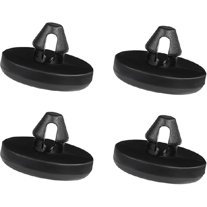 4 PCS Brake Switch Stopper, Car Brake Pedal Pad Brake Light Switch Stopper Replace 90541-06036, Automotive Clutch Pedal Stopper, Vehicle Brake Light 4 PCS