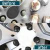 17/19/21mm Car Tire Nut Outer Decoration Car Wheel Nut Cover Protective Cover Rust Proof Car Wheel Hub Screw Cover Accessories