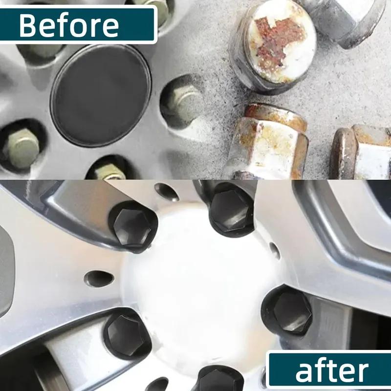 17/19/21mm Car Tire Nut Outer Decoration Car Wheel Nut Cover Protective Cover Rust Proof Car Wheel Hub Screw Cover Accessories