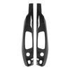 Pair Car Seat Control Frame Carbon Fiber Grain Replacement for 3 Series X1 E84 E90 2005‑2012
