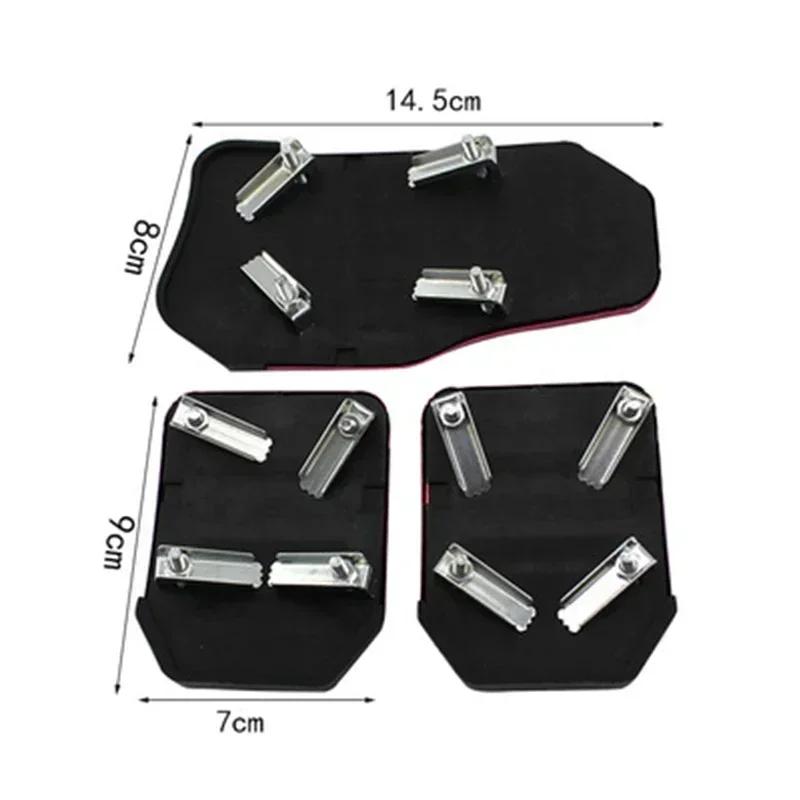 Car Pedal Protection Cover Car Brake Accelerator Pedal Manual Gear Pedal For Car Universal Pedal 1set