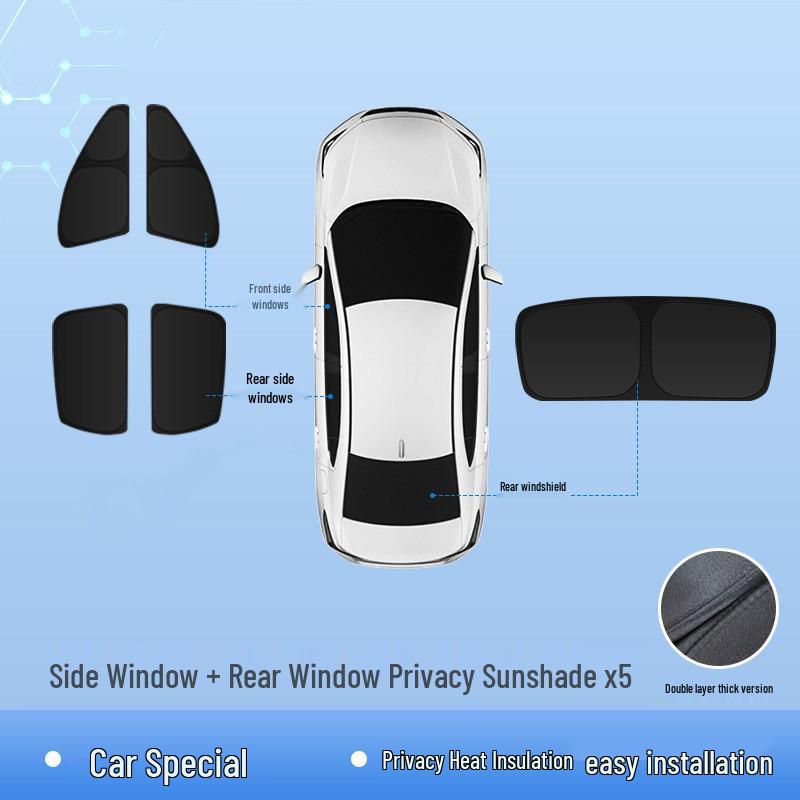 Geely Galaxy E5 Sonnenschutz Sichtschutzvorhang für Frontscheibe (Passend für L7/L6/Xingyue/Xingrui/E8)
