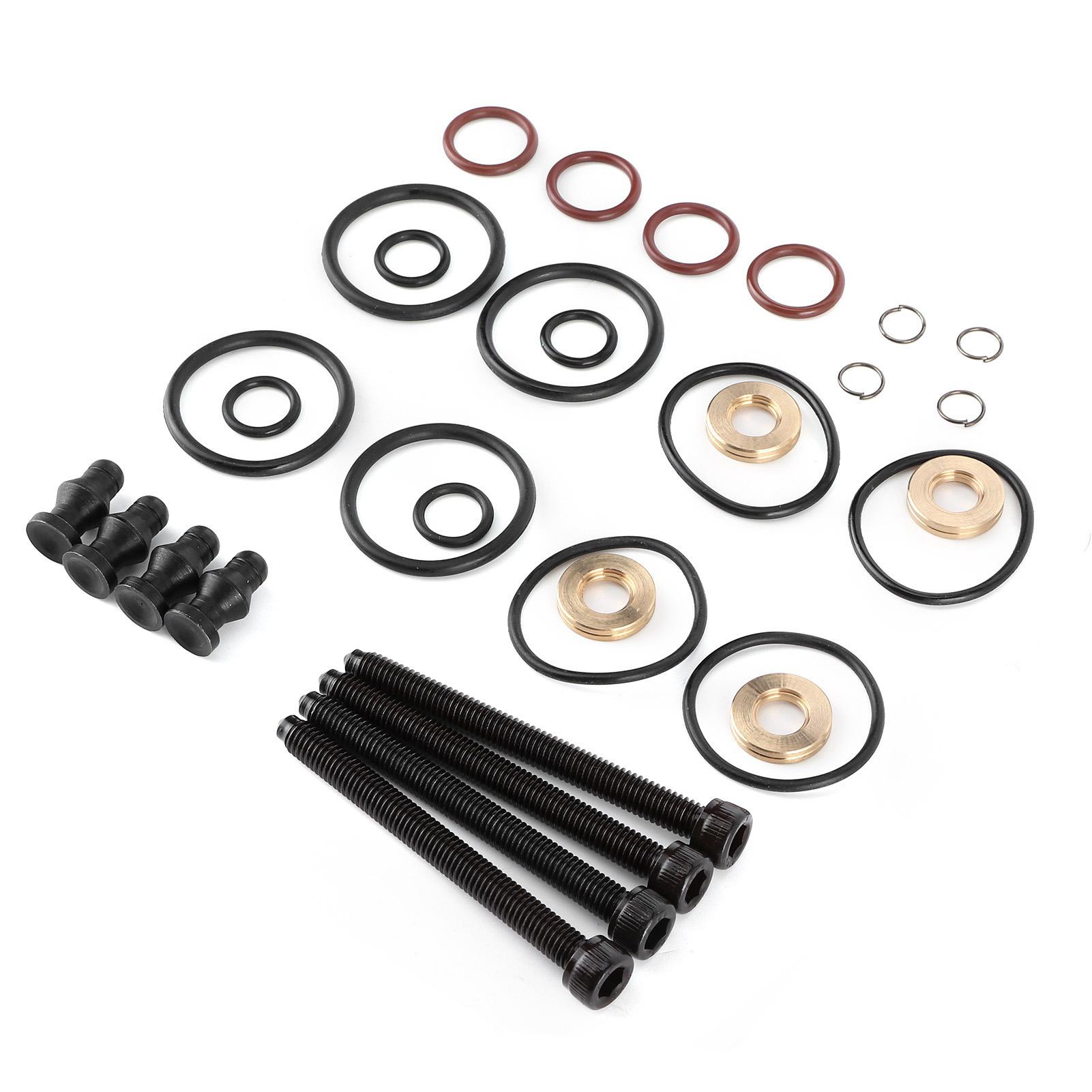

4Sets Fuel Injector Seal Repair Kit Sealing Assembly Clamp Bolt 1417010997 Fit for A2 A3 A4 A6