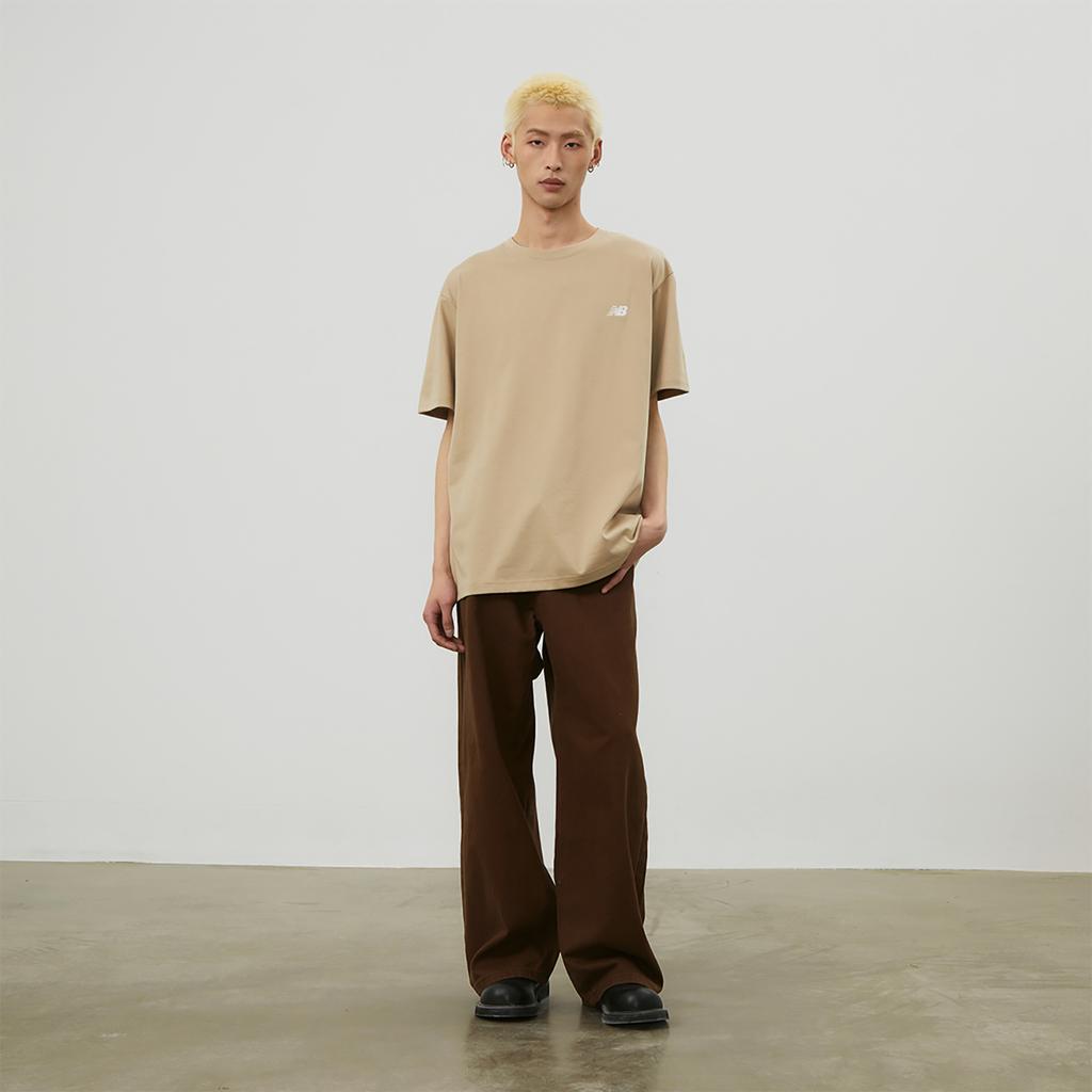 New Balance T Shirt Unisex Khaki AMT42315-SOT