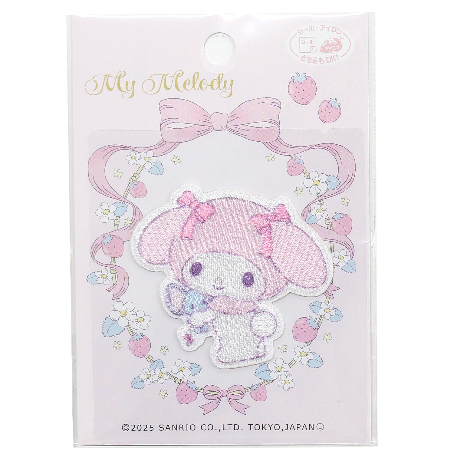 

Первопроходцы Sanrio Плюшевая обнимашка Моя Мелоди 1 49 мм x 45 мм Наклейка и нашивка, штука, (ширина) (высота), (Оба термоклеящиеся), SCW601-SCW82