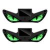 Lumière LED de Voiture sans Fil Yeux de Diable Solaires pour Pare-brise, Panneau d'Avertissement de Fenêtre à Installation Magnétique avec Trois Modes d'Affichage Personnalisés Intelligents, Numérique