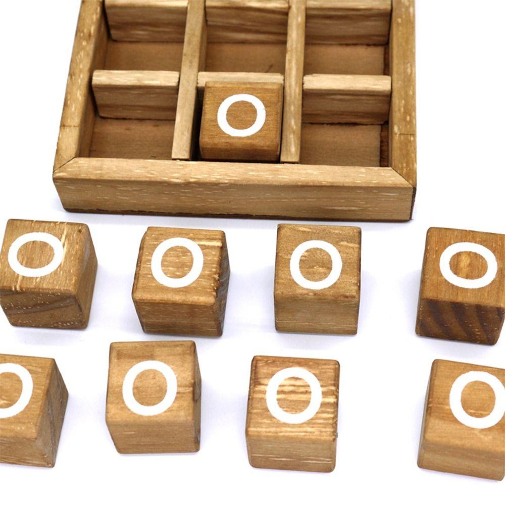 Parent-Child Toys XO Chess Game Interest Chess Board Game Puzzle Table Game Tic Tac Toe Game