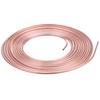7.62M 25 Ft Coil Roll 5/16 O.D. Brake Fuel Line Tubing Steel Zinc Copper Nickel