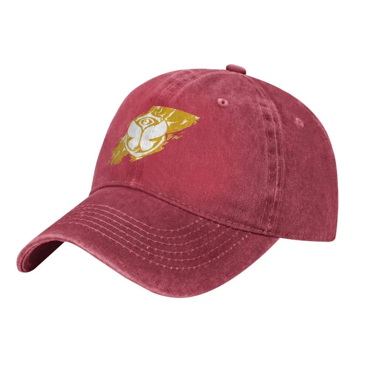 Tomorrowland Adult Cowboy Baseball Caps Fashion Denim Fabric Hats Adjustable Casquette Sports Baseball Cowboy Hat for Unisex One Size