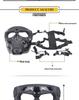 Halloween Skull Cosplay Tactical Mask - Nylon Protective Horror Facegear