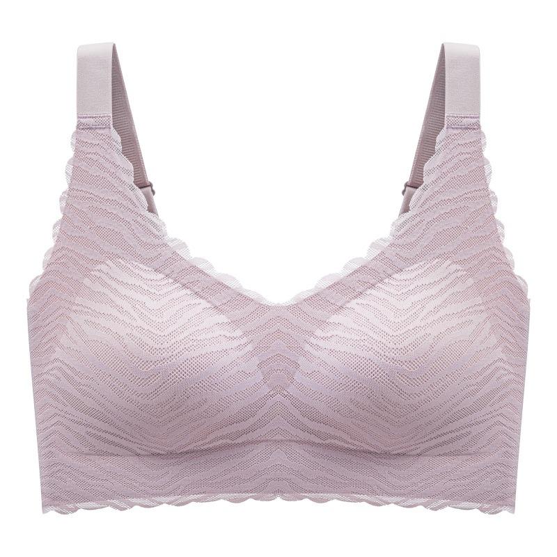 

Бесшовное нижнее белье женское тонкое фасоны собирает и поддерживает антипровисающий тип регулировки без стальных колец бюстгальтер 75B