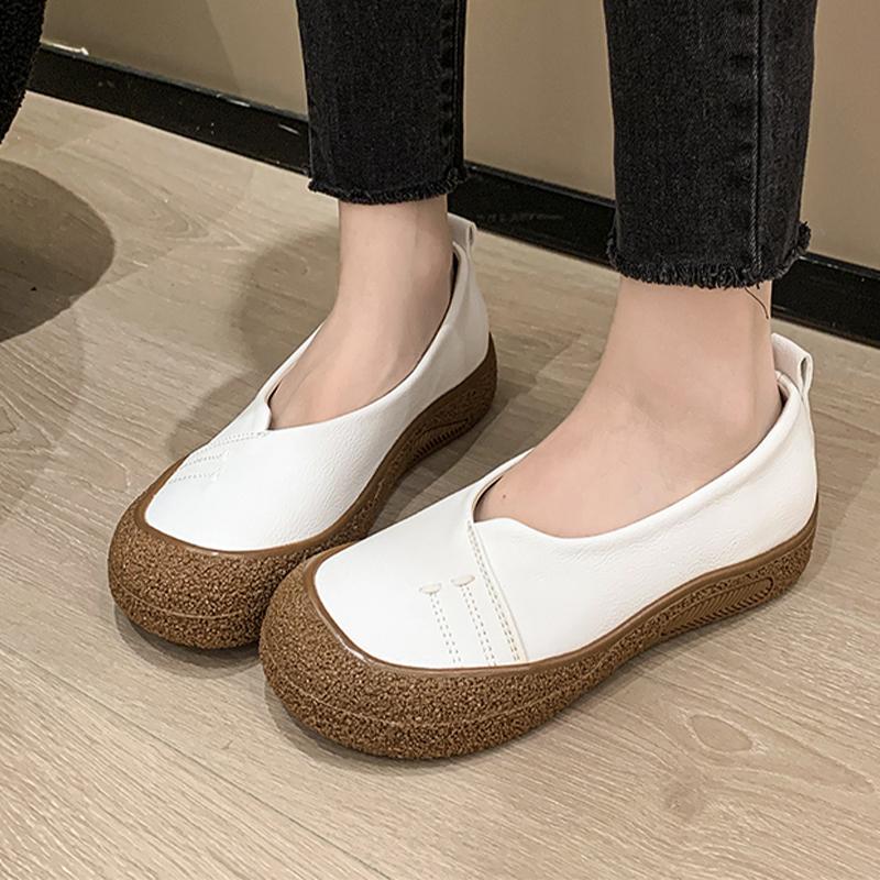Loafers Shoes Flats Women Shallow Casual Sport Shoes Dress Woman's Sneakers Autumn 2025 New Brand Designer Zapatos Mujer