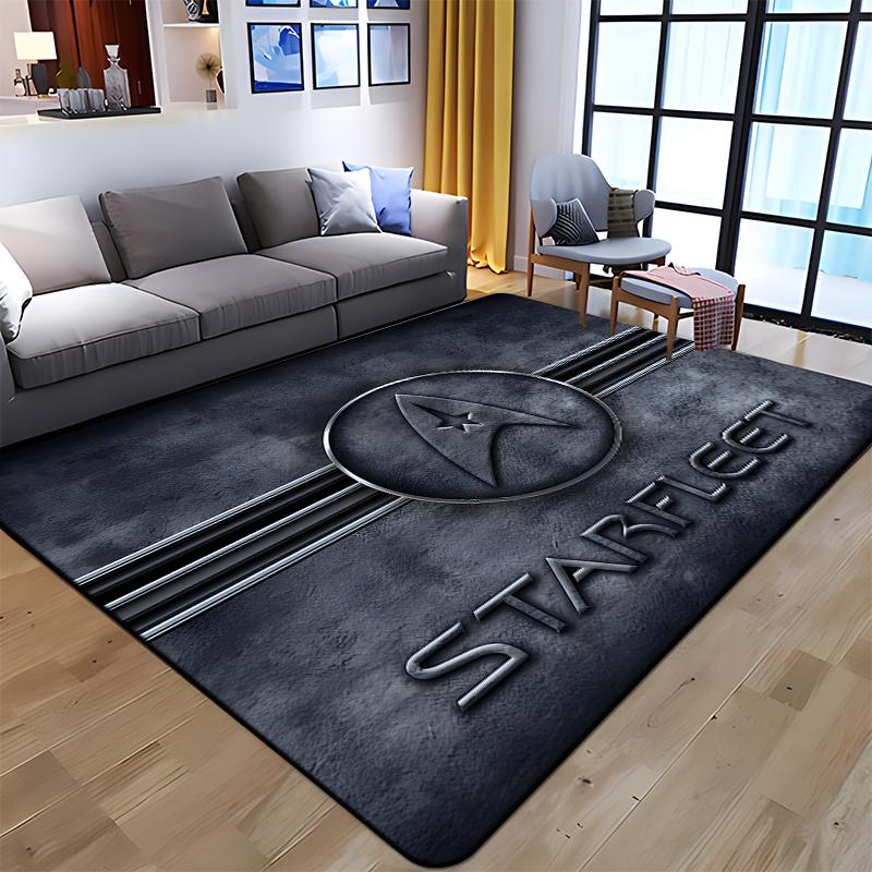 Starlogo Printed Carpet Living Room Camping Carpet Christmas Halloween New Year Girl Room Cute Cool Rug Girls Room Rug Yoga Mat