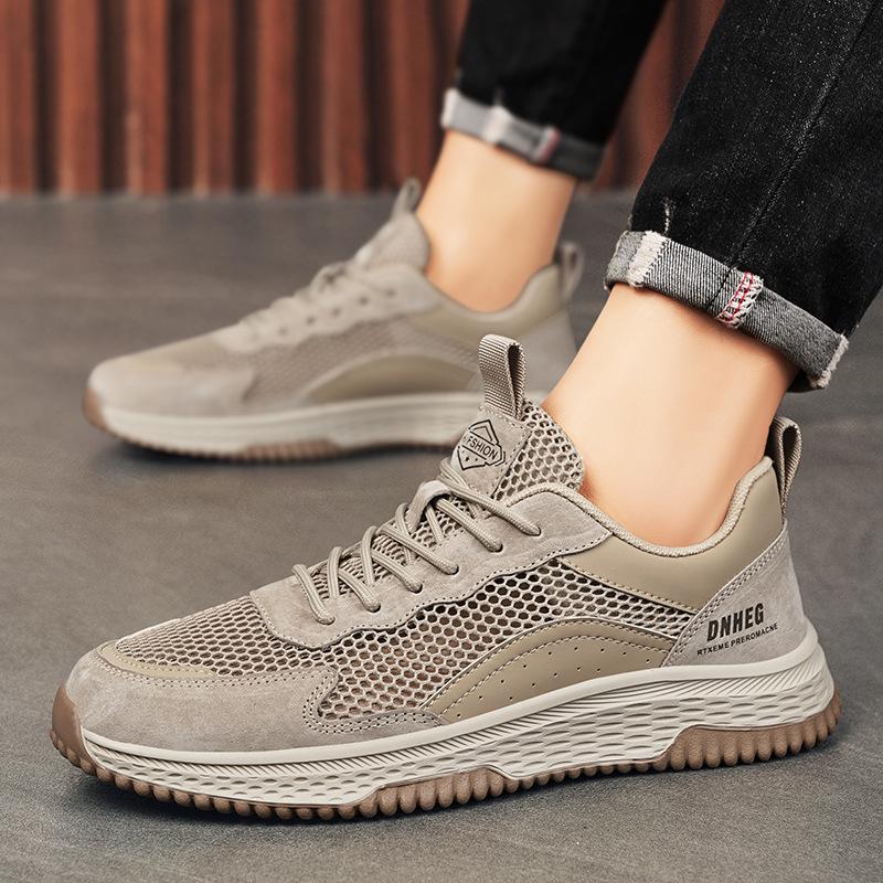 

МОДНАЯ ОБУВЬ, мужские дышащие спортивные кроссовки, спортивные кроссовки для бега, уличные женские теннисные кроссовки для тренажерного зала 39 песочный